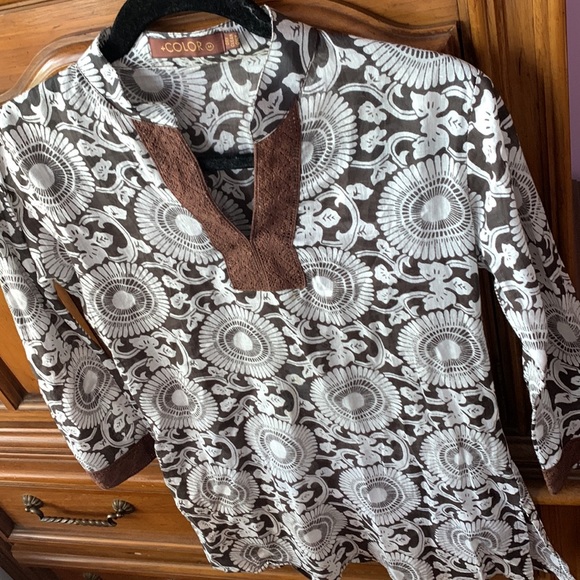 +Color Indian Tunic - Picture 3 of 7